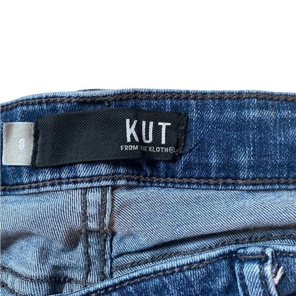 Kut from the cloth Catherine Mid Rise Boyfriend Jeans/denim size 8 mediu… - Picture 7 of 12